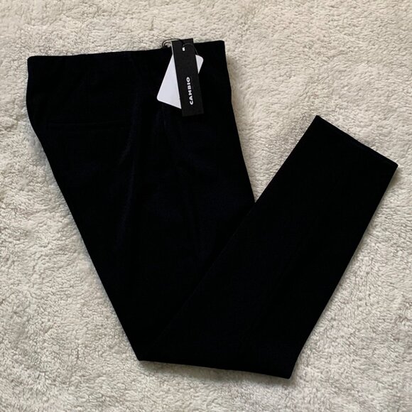 Cambio Collection Womens Dress Pants Sz10 Black Straight Leg Elastic Stretch NWT - Picture 10 of 10